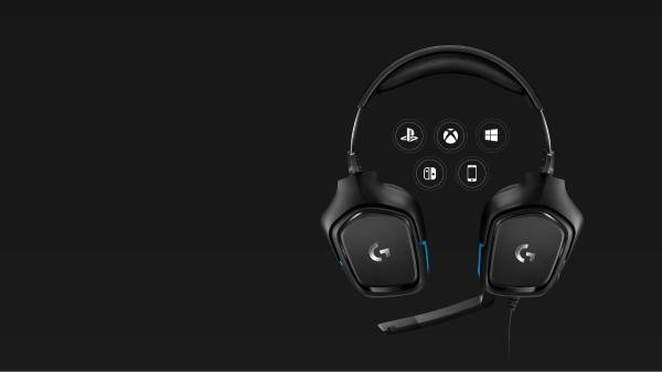 Logitech G432 7.1 Surround Sound Gaming Headset 