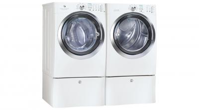 27" Electrolux 8.0 Cu. Ft. Gas Front Load Dryer with IQ-Touch™ Controls featuring Perfect Steam™ - EIMGD60JIW