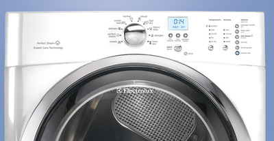 27" Electrolux 8.0 Cu. Ft. Electric Front Load Dryer with IQ-Touch™ Controls featuring Perfect Steam™ - EIMED6CJIW