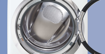 27" Electrolux 8.0 Cu. Ft. Electric Front Load Dryer with IQ-Touch™ Controls featuring Perfect Steam™ - EIMED6CJIW