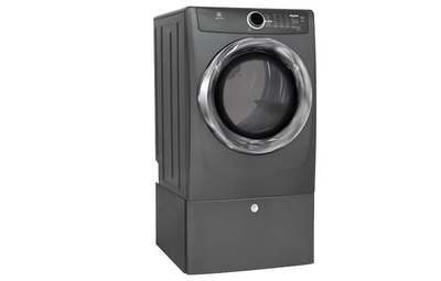 Electrolux 8.0 Cu. Ft. Front Load Perfect Steam Electric Dryer with Instant Refresh and 8 cycles- EFMC517STT