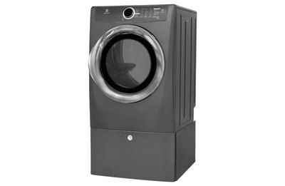 Electrolux 8.0 Cu. Ft. Front Load Perfect Steam Electric Dryer with Instant Refresh and 8 cycles- EFMC517STT
