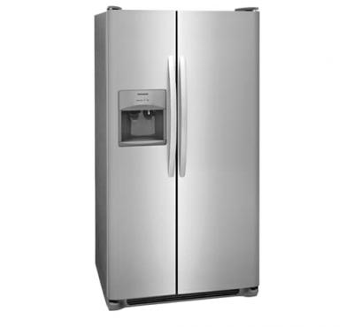 36" Frigidaire 25.5 Cu. Ft. Side-by-Side Refrigerator - FFSS2615TS