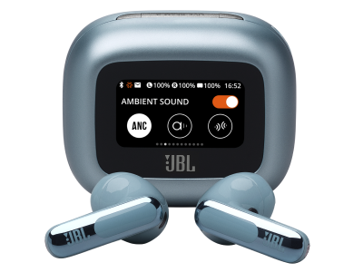 JBL Live Flex 3 True Wireless Noise-Cancelling Earbuds in Blue - JBLLIVEFLEX3BLUAM