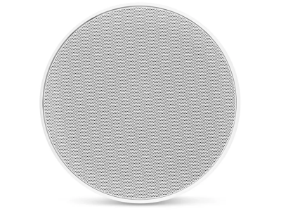 JL Audio M6 Marine Speakers 8.8" with White Luxe Grille (Single) - M6-880X-L-GwSw-Single