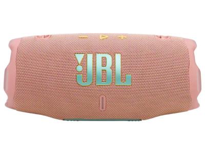 JBL Charge 6 Portable Speaker with AI Sound Boost in Pink - JBLCHARGE6PINKAM