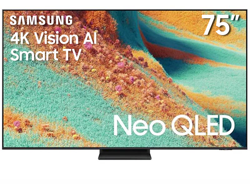 75" Samsung QN75QN85FAFXZC Neo QLED 4K Vision AI Smart TV - 2025