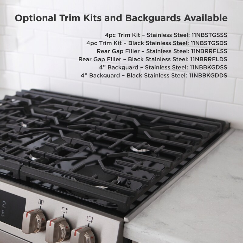 30" Frigidaire Gallery Front Control Gas Range with Stone-Baked Pizza - GCFG3070BF