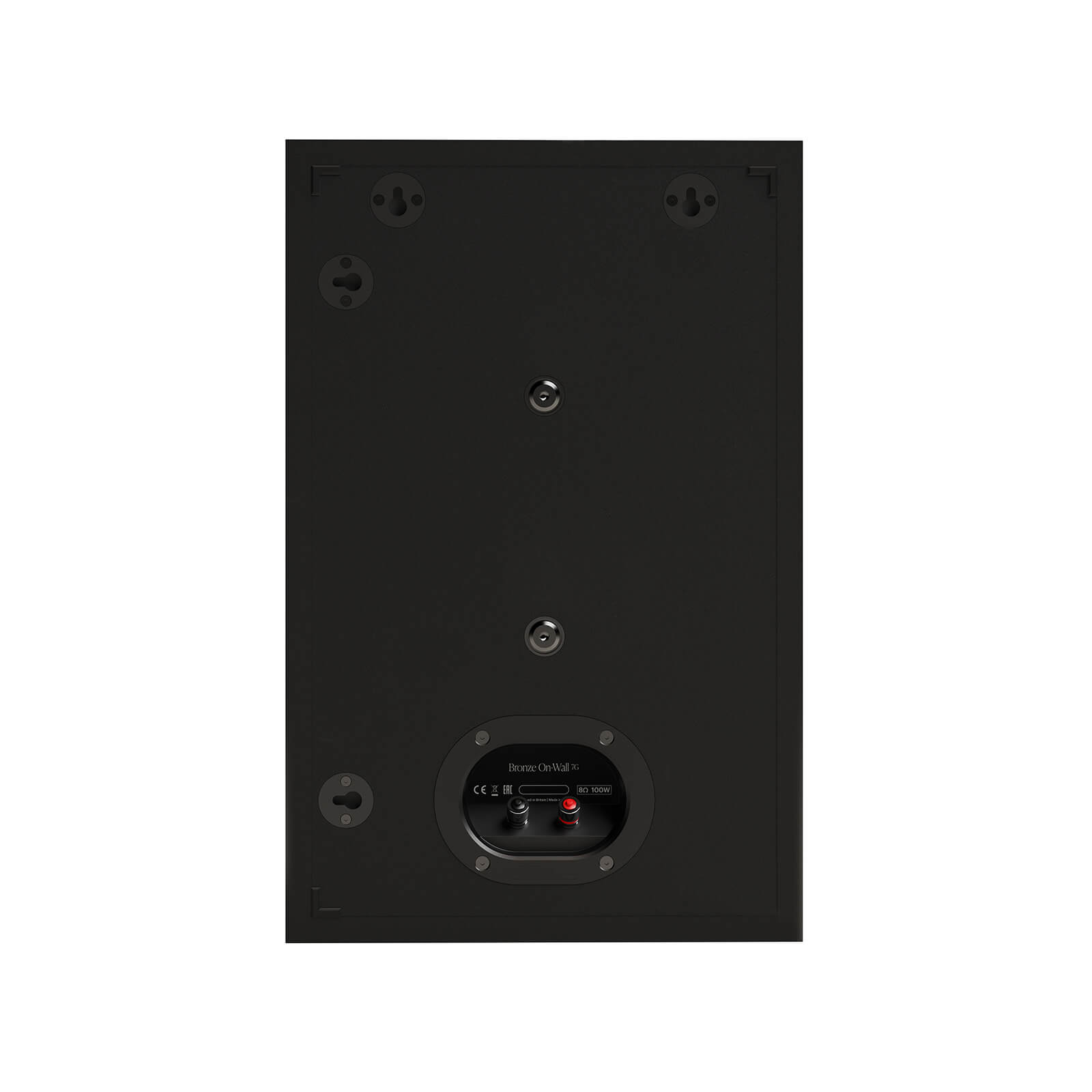 Monitor Audio Bronze Series 7G 2 Way On-Wall  Speaker in Black - B7GOWB