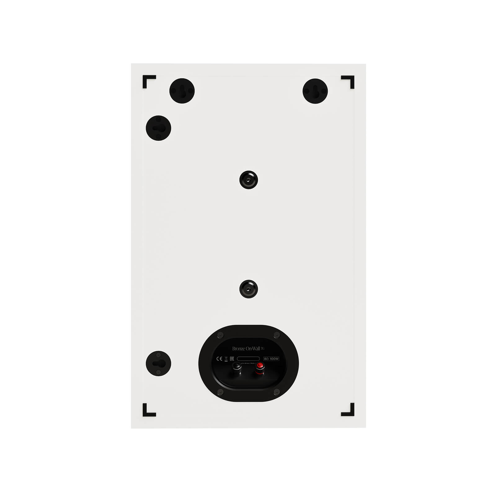 Monitor Audio Bronze Series 7G 2 Way On-Wall  Speaker in White - B7GOWW