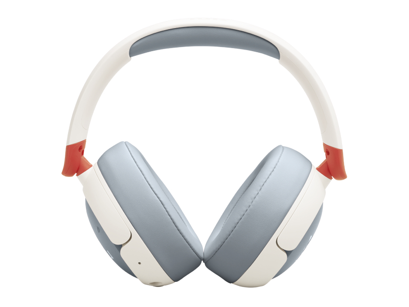 JBL Junior 470NC Wireless Over-Ear Noise-Cancelling Headphones in White - JBLJR470NCWHTAM