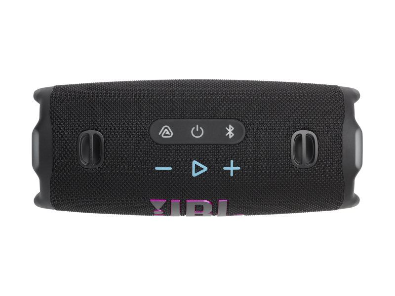 JBL Charge 6 Portable Waterproof and Drop-Proof Speaker in Funky Black - JBLCHARGE6BLKOAM