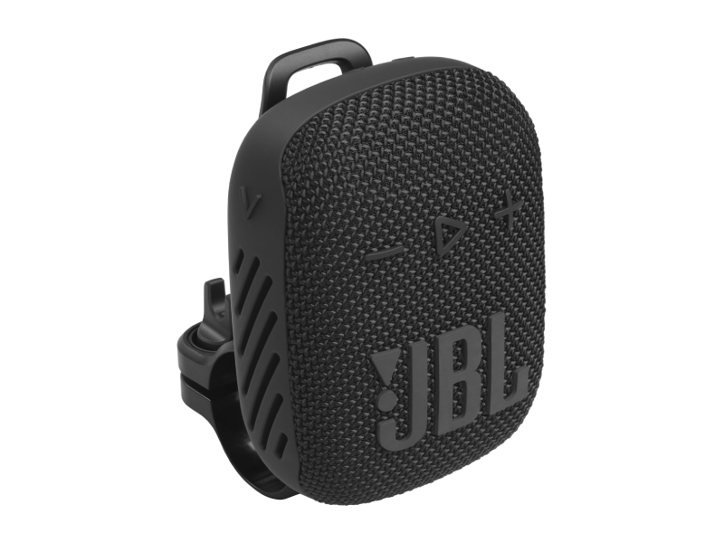 JBL Wind 3S Portable Bluetooth Speaker for Cycles in Black - JBLWIND3SAM