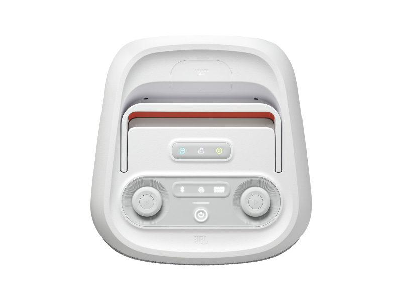 JBL PartyBox Club 120 Portable Party Speaker in White - JBLPBCLUB120SWAM