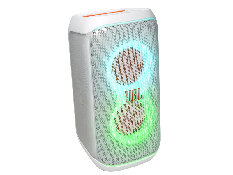 JBL PartyBox Club 120 Portable Party Speaker in White - JBLPBCLUB120SWAM