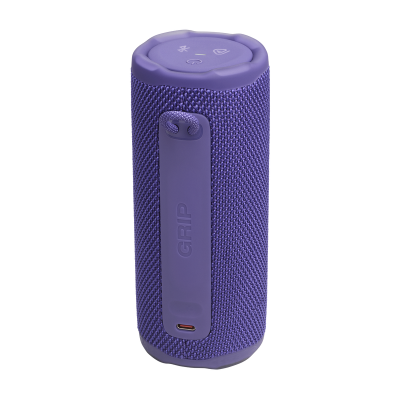JBL Grip Waterproof Portable Bluetooth Speaker Purple - JBLGRIPPURAM