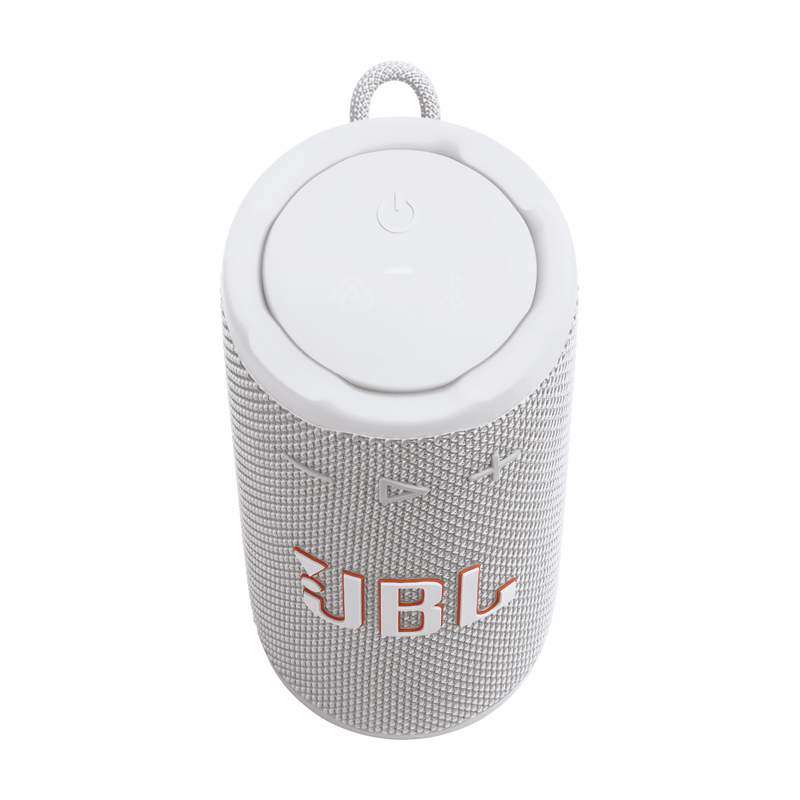 JBL Grip Waterproof Portable Bluetooth Speaker White - JBLGRIPWHTAM