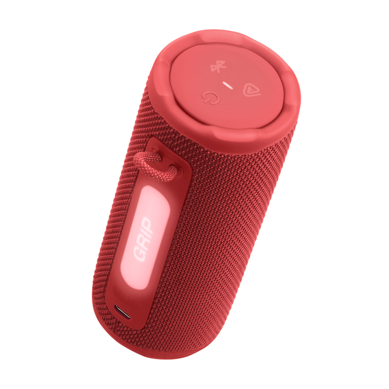 JBL Grip Waterproof Portable Bluetooth Speaker Red - JBLGRIPREDAM
