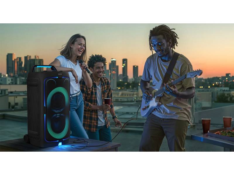 Samsung Sound Tower Portable Party Speaker w/ Built-In Battery - MX-ST50F/ZC