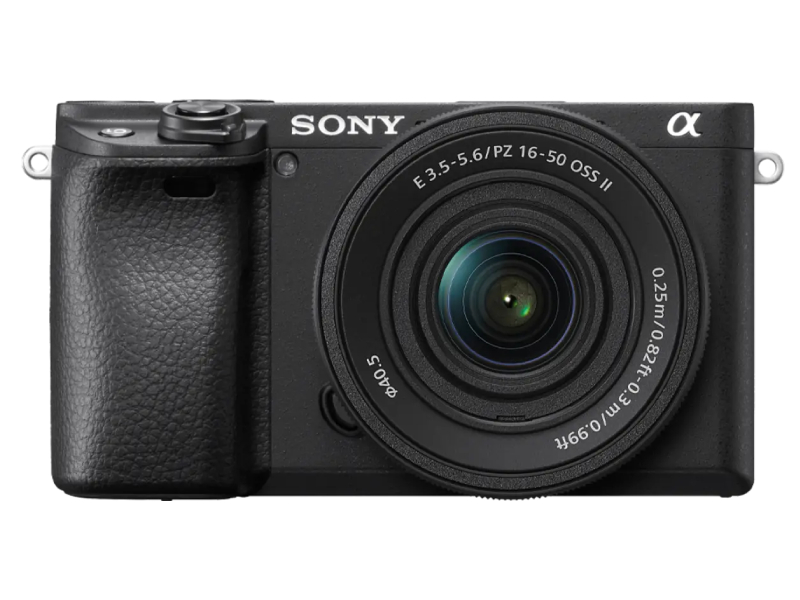 Sony Alpha 6400 E-mount camera with 16–50 mmII Power Zoom Lens - ILCE6400KB