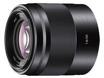 Sony E 50mm F1.8 OSS Portrait Lens - SEL50F18/B