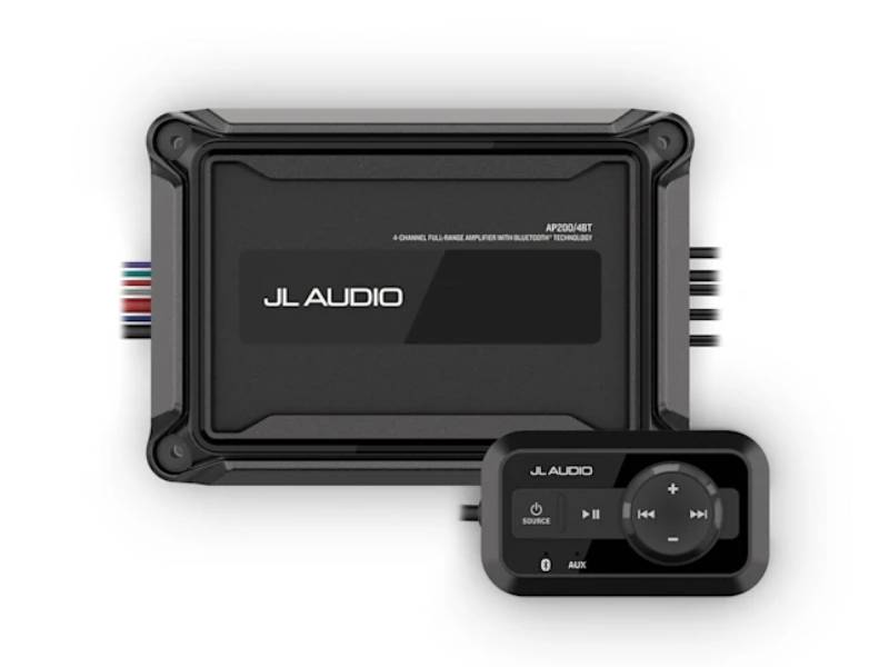 JL AUDIO 4 Channel Compact Marine Amplifier with Bluetooth Technology - AP200/4BT