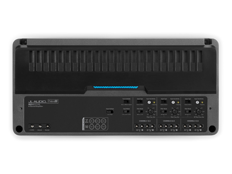 JL Audio RD Car 6 Channel 800 W Full-range Amplifier - RD800/6
