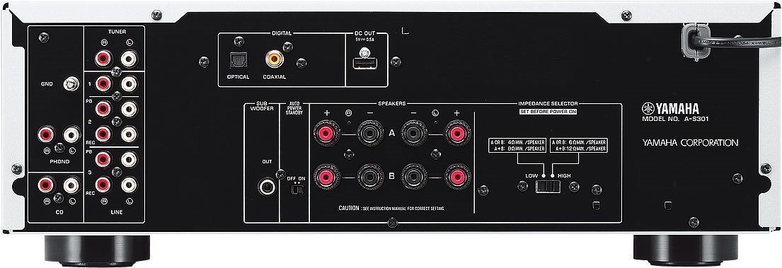 Yamaha Integrated Stereo Amplifiers - AS301B
