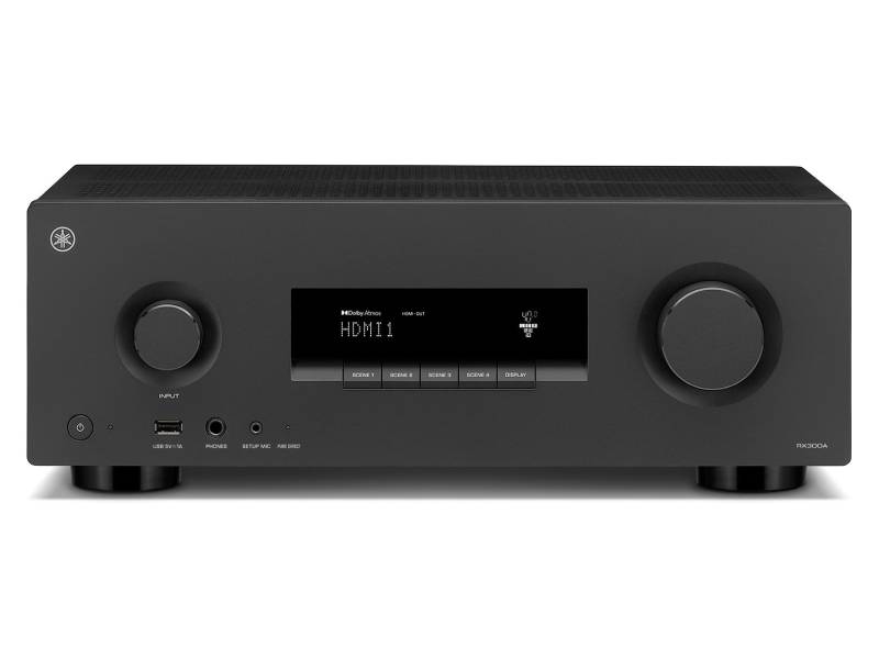 Yamaha 5.2-Channel 8K Home Theater AV Receiver - RX300A B