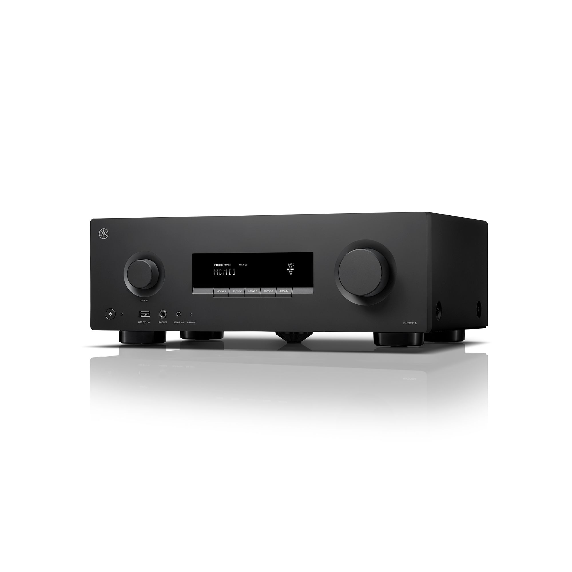 Yamaha 5.2-Channel 8K Home Theater AV Receiver - RX300A B