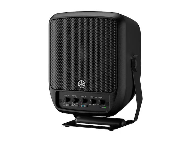 Yamaha 100 W Class-D Amplifier Portable PA System - STAGEPAS100