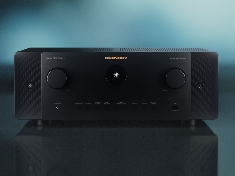 Marantz 7.2 Channel Series 2 AV Receiver with Dolby Atmos and Powered by HEOS - Cinema 60 S2