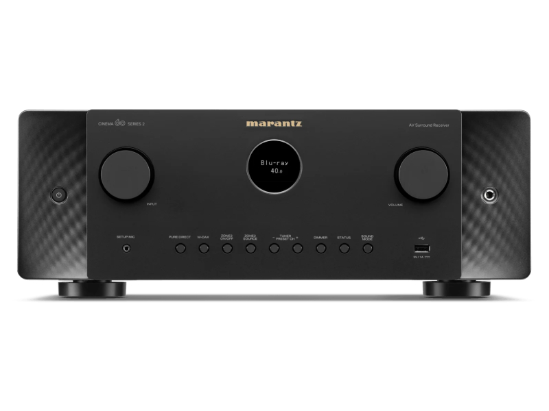 Marantz 7.2 Channel Series 2 AV Receiver with Dolby Atmos and Powered by HEOS - Cinema 60 S2