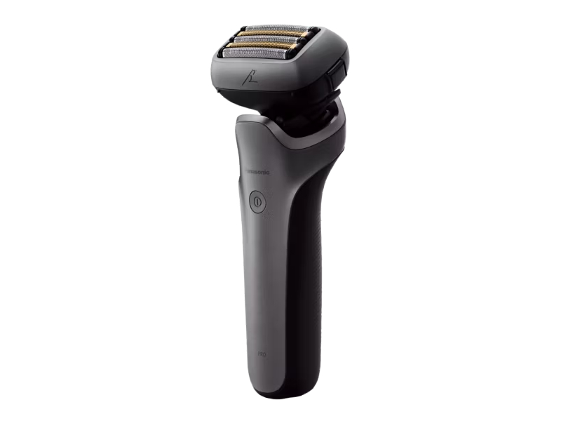 Panasonic ARC 5 PRO Mens Wet & Dry 5-Blade Electric Shaver with Self-Cleaning Recharger - ESL580W