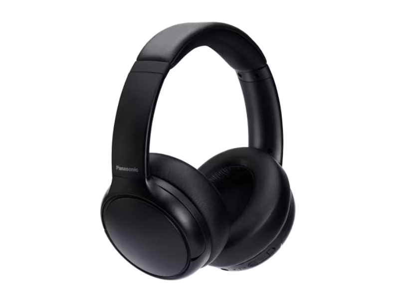 Panasonic Over Ear Noise-Free Deep Bass Headphone in Black - RBM600B
