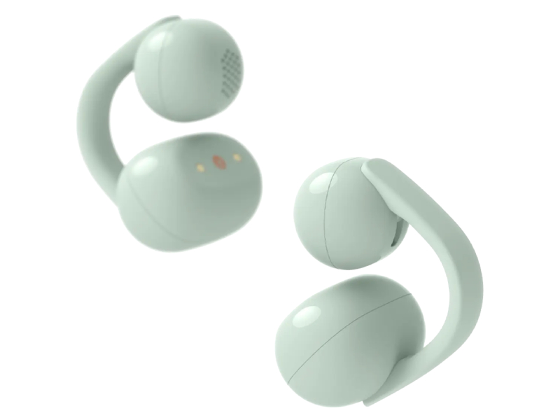 Sony LinkBuds Series LinkBuds Clip Wireless Headphones in Green - WFLC900/G