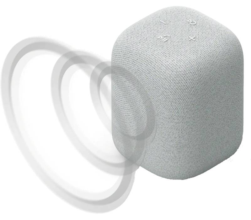 Sony LinkBuds Portable Wireless Speaker in Light Grey - SRSLS1/H