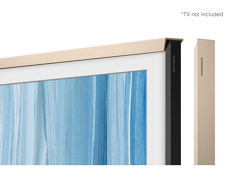 Samsung Customizable Bezel for 50" The Frame TV (Sand Gold Metal) - VG-SCFH50SGMZA