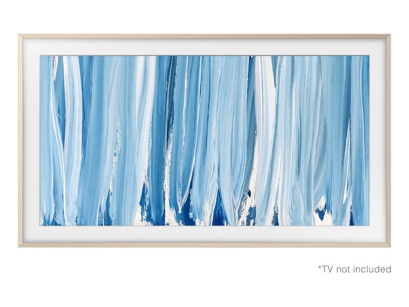 Samsung Customizable Bezel for 50" The Frame TV (Sand Gold Metal) - VG-SCFH50SGMZA