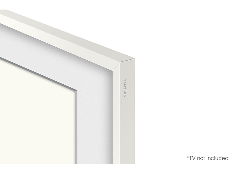 50" Samsung The Frame Customizable Bezel In Modern White - VG-SCFA50WTBZA