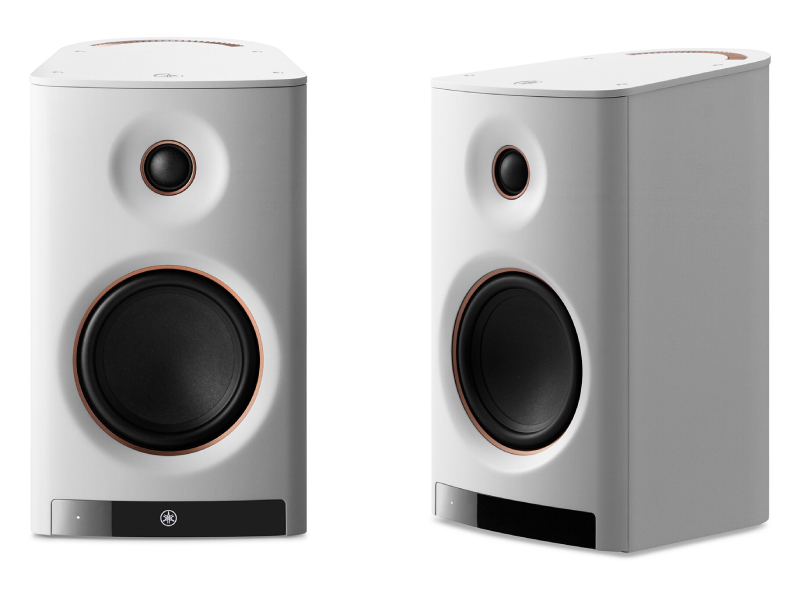 Yamaha Premium Active Wireless Hi-Fi Bookshelf Speaker in White - NX70A WH