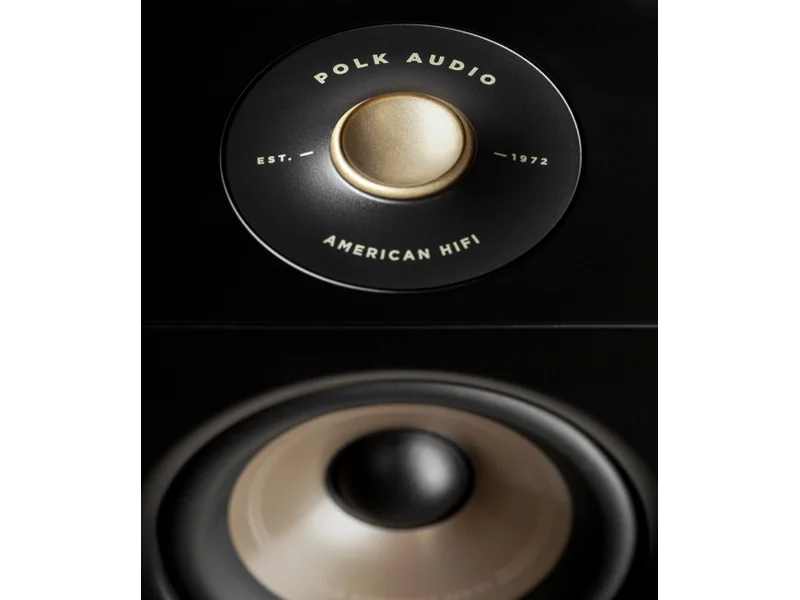 Polk Audio High-Resolution Surround Speakers for Hi-Fi Home Theater - ES10 - Black