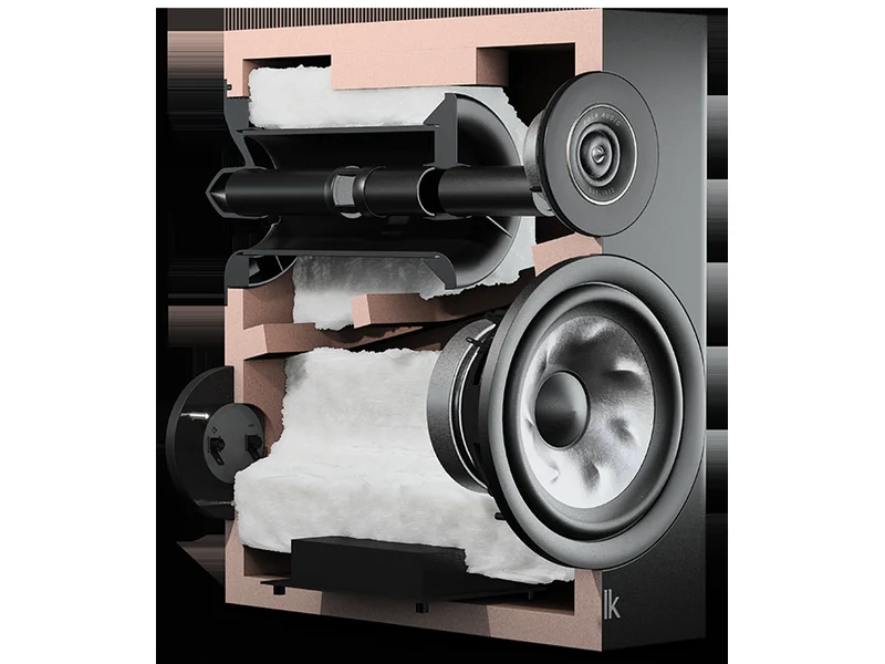 Polk Audio Bookshelf Speakers in Black  - R100 Black