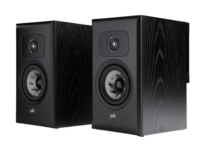 Polk Audio Bookshelf Speakers in Black Ash - AM8615