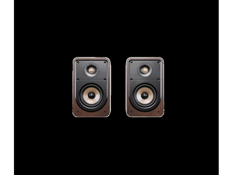 Polk Audio Signature Elite High-Quality Compact Bookshelf Speakers in Brown - ES15 - Brown
