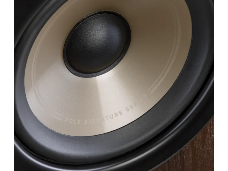 Polk Audio Signature Elite High-Quality Compact Bookshelf Speakers in Brown - ES15 - Brown