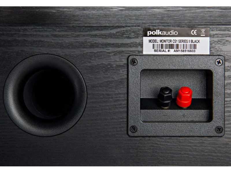 Polk Audio Center Channel With Two Drivers and One Tweeter - CS1