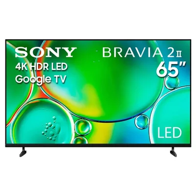 65" Sony K65S20M2 BRAVIA 2 II 4K HDR LED Google TV (2025)