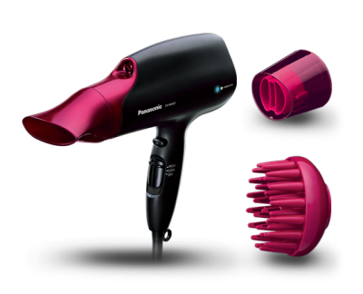 Panasonic Dry with nanoe particles and hydrate your hair - EHNA65