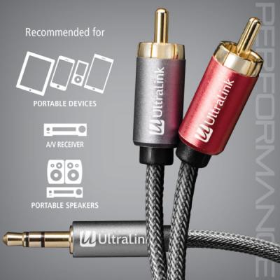 Ultralink  2m Audio Cable 3.5 to Rca - ULP2MP32